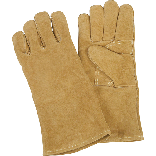 Premium Comfoflex™ Welding Gloves, Split Cowhide, Size Large