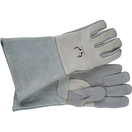 Comfoflex® Welding Gloves, Split Deerskin, Size Large