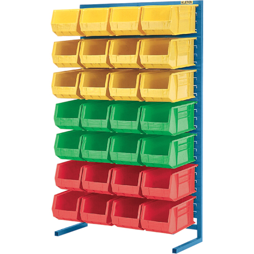 Stationary Bin Racks  -Single-Sided - Rack Only