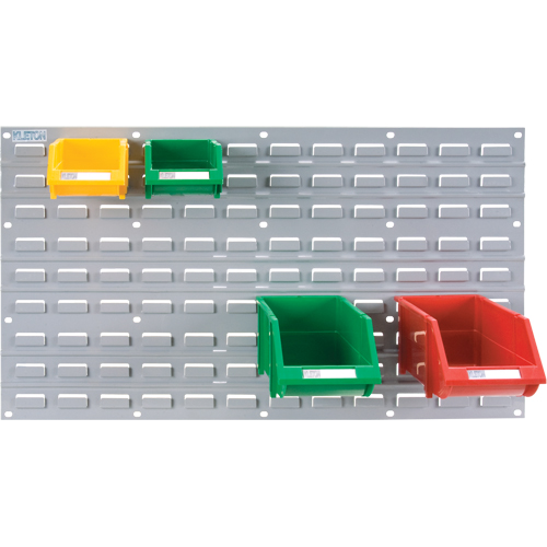 Metal Louvered Panel Bin Support Rack