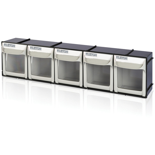 Heavy-Duty Tilt Bin, 23-1/2" W x 4" D x 5-7/8" H, 5 Drawers