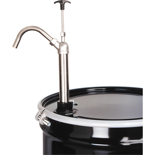 Pull Type Drum Pump, Fits 55 Gal., 22 oz./Stroke