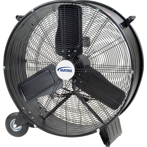 Light Industrial Direct Drive Drum Fan, 2 Speed, 28" Diameter