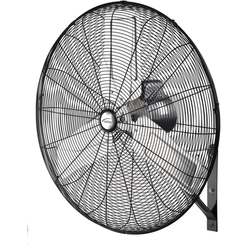 Non-Oscillating Wall Fan, Industrial, 30" Dia., 2 Speeds