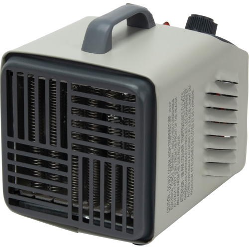 Personal Metal Shop Heater with Thermostat