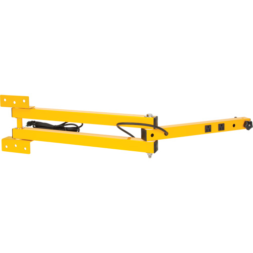 180º Double Locking Arm with 2 Receptacles