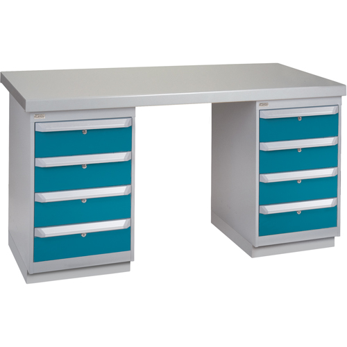 Pre-Designed Workbench, 60" W x 36" D x 34" H, 2500 lbs. Capacity