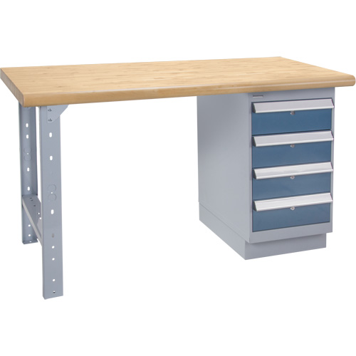 Heavy-Duty Workbench, 1500 lbs. Cap., 72" W x 30" D, 34" H