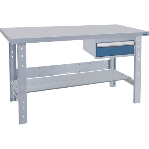 Pre-Designed Workbench, 72" W x 36" D x 34" H, 2500 lbs. Capacity