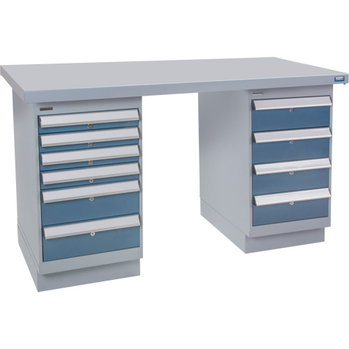 Pre-Designed Workbench, 72" W x 36" D x 34" H, 2500 lbs. Capacity