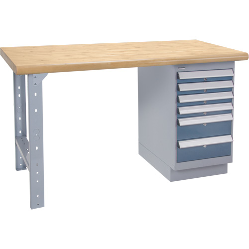 Pre-Designed Workbench, 2500 lbs. Cap., 72" W x 30" D, 34" H