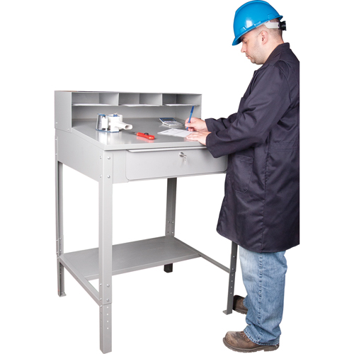 Open Floor Style Shop Desk