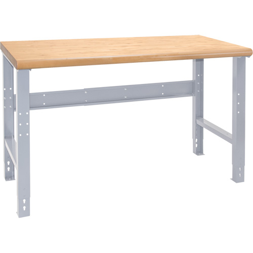 Industrial Modular Workbench, Top & Legs Only, 1000 lbs. Cap., 60" W x 36" D