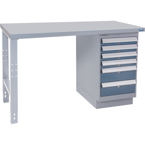 Industrial Duty Workbench, 36" W x 60" D x 34" H, 1000 lbs. Capacity
