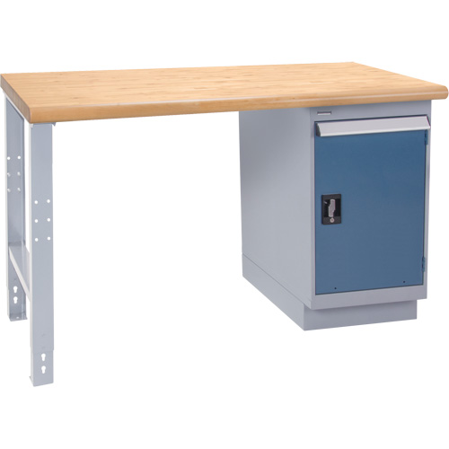 Industrial Duty Workbench, 1000 lbs. Cap., 30" W x 72" D, 34" H
