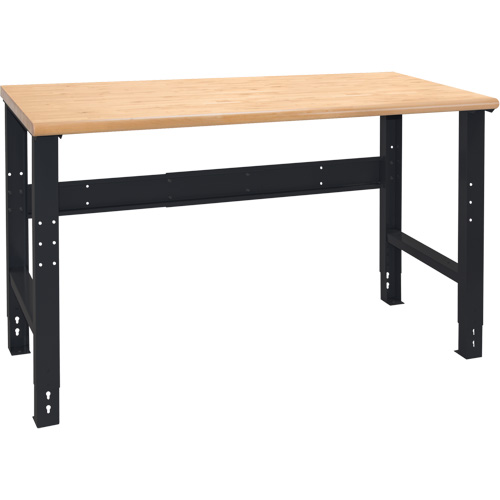Industrial Modular Workbench, Top & Legs Only, 1000 lbs. Cap., 72" W x 36" D