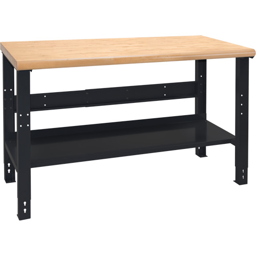 Industrial Modular Workbench, 1000 lbs. Cap., 60" W x 24" D