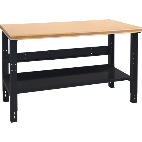 Industrial Duty Workbench, 60" W x 24" D x 34" H, 1000 lbs. Capacity