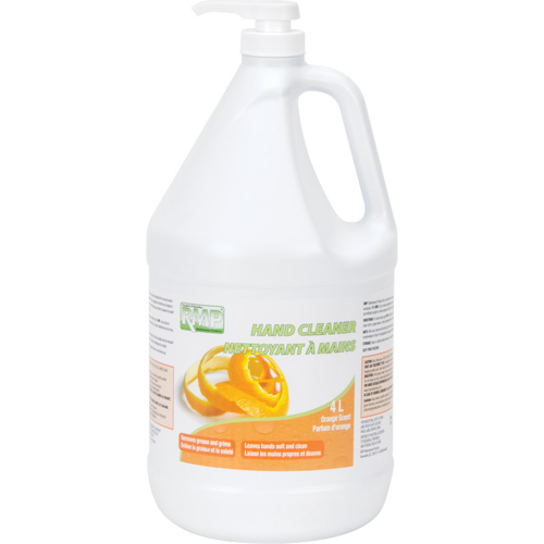 Orange Hand Cleaner, Cream, 4 L, Jug, Orange