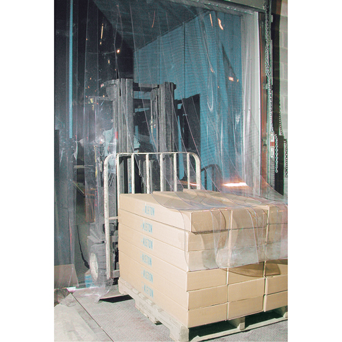 Strip Curtain Doors, 5' x 8' Door Opening, 8" Strip Width, 0.080" Strip Thickness