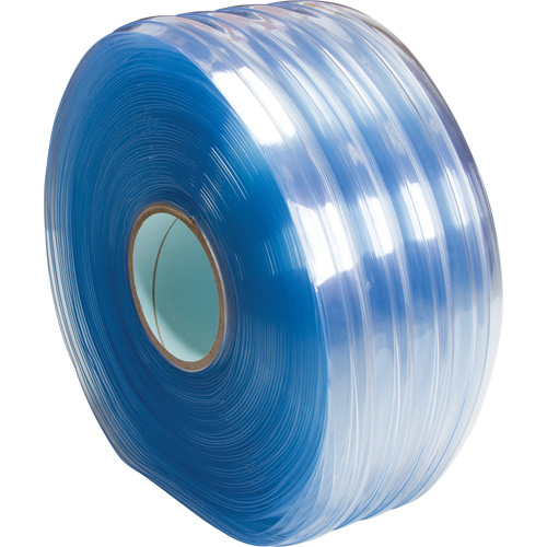 Low-Temperature Ribbed Strip Curtain, 164' x 12" x 0.12"