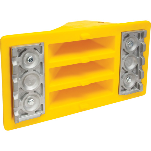 Wheel Chocks with Aluminum Tread