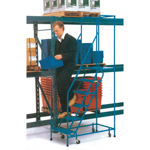 CSA-Certified Rolling Step Ladder
