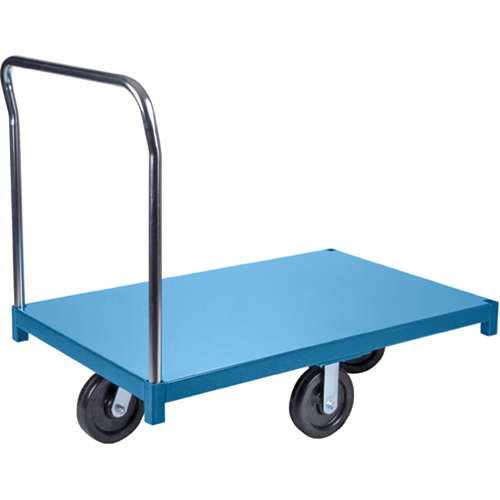 Heavy-Duty Platform Truck, 72" L x 36" W, 2500 lbs. Capacity, Nylon Casters