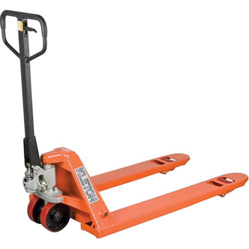 Heavy-Duty Manual Pallet Truck, Steel, 48" L x 27" W, 5500 lbs. Capacity