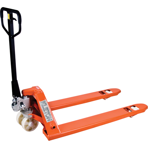 Heavy-Duty Manual Pallet Truck, Steel, 48" L x 27" W, 5500 lbs. Capacity