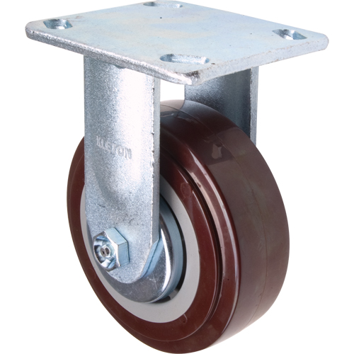 Caster, Rigid, 5" (127 mm), Polyurethane, 650 lbs. (294 kg.)