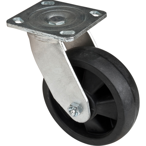 Hi-Temp Caster, Swivel, 6" (152.4 mm), Nylon, 880 lbs. (399 kg.)
