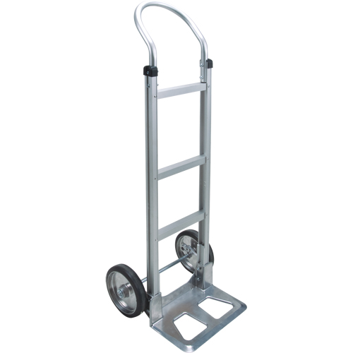 Knocked Down Hand Truck, Continuous Handle, Aluminum, 49-5/8" Height, 500 lbs. Capacity