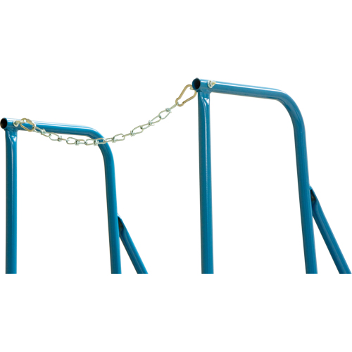 Trailer Access Rolling Ladder with Rails