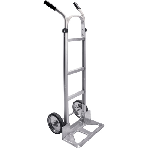 Knocked Down Hand Truck, Dual Handle, Aluminum, 50-5/8" Height, 500 lbs. Capacity