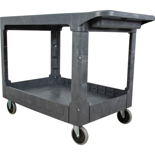 Flat-Shelf Utility Service Cart