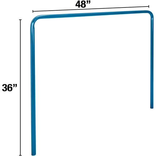 36" x 48" Upright Bracket for Panel Truck