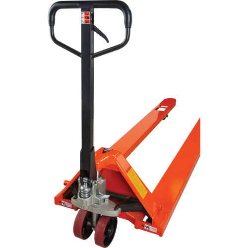 8' Long Fork Hydraulic Pallet Trucks
