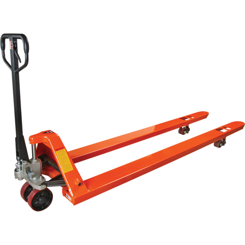 8' Long Fork Hydraulic Pallet Trucks