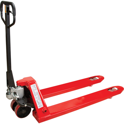 Manual Pallet Truck, Steel, 48" L x 21" W, 5500 lbs. Capacity