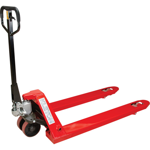 Manual Pallet Truck, Steel, 48" L x 27" W, 5500 lbs. Capacity