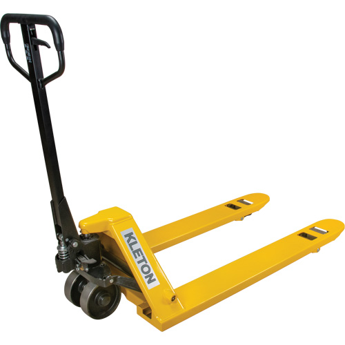 Steel Wheel Pallet Truck, Steel, 48" L x 27" W, 5500 lbs. Capacity