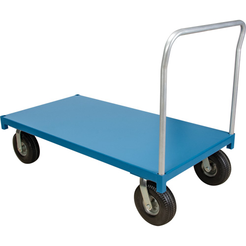 Outdoor Platform Truck, 48" L x 30" W, 1200 lbs. Capacity, Flat Free Casters