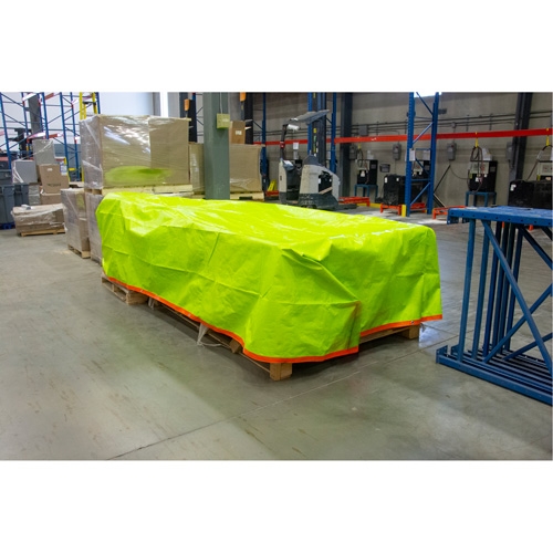 High-Visibility Heavy-Duty Woven Tarp