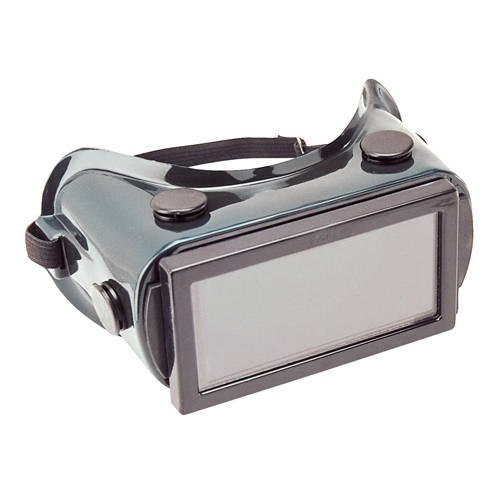 Welder's Flexible Frame Safety Goggles, 5.0 Lens, Anti-Scratch, Closed Vent
