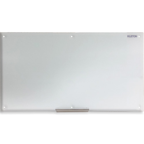 Glass Dry-Erase Board, Magnetic, 71" W x 48" H