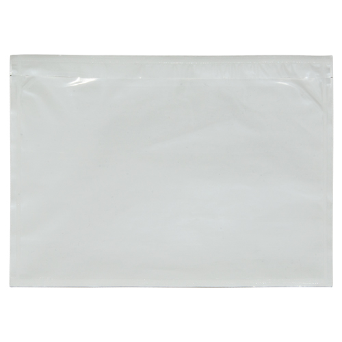 Blank Packing List Envelope, 7" L x 5-1/2" W, Backloading Style