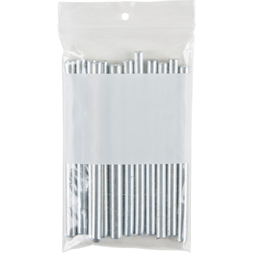 White Block Poly Bags