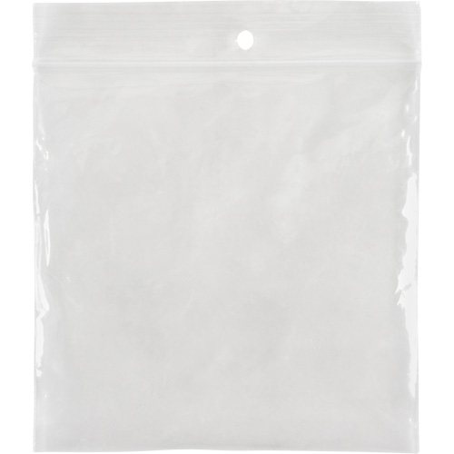 Poly Bags, Reclosable, 4" x 4", 2 mils