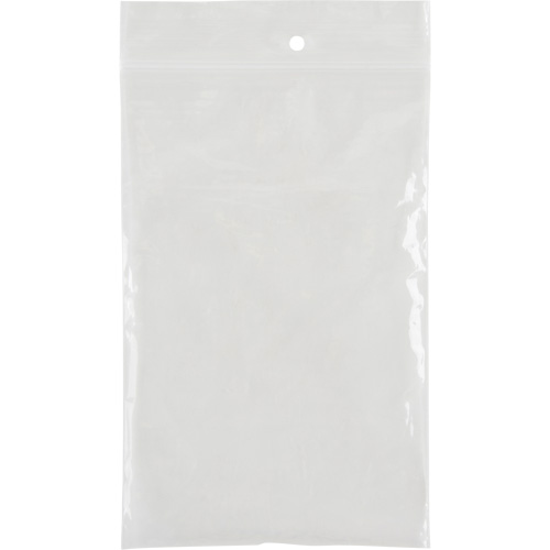 Poly Bags, Reclosable, 6" x 4", 2 mils